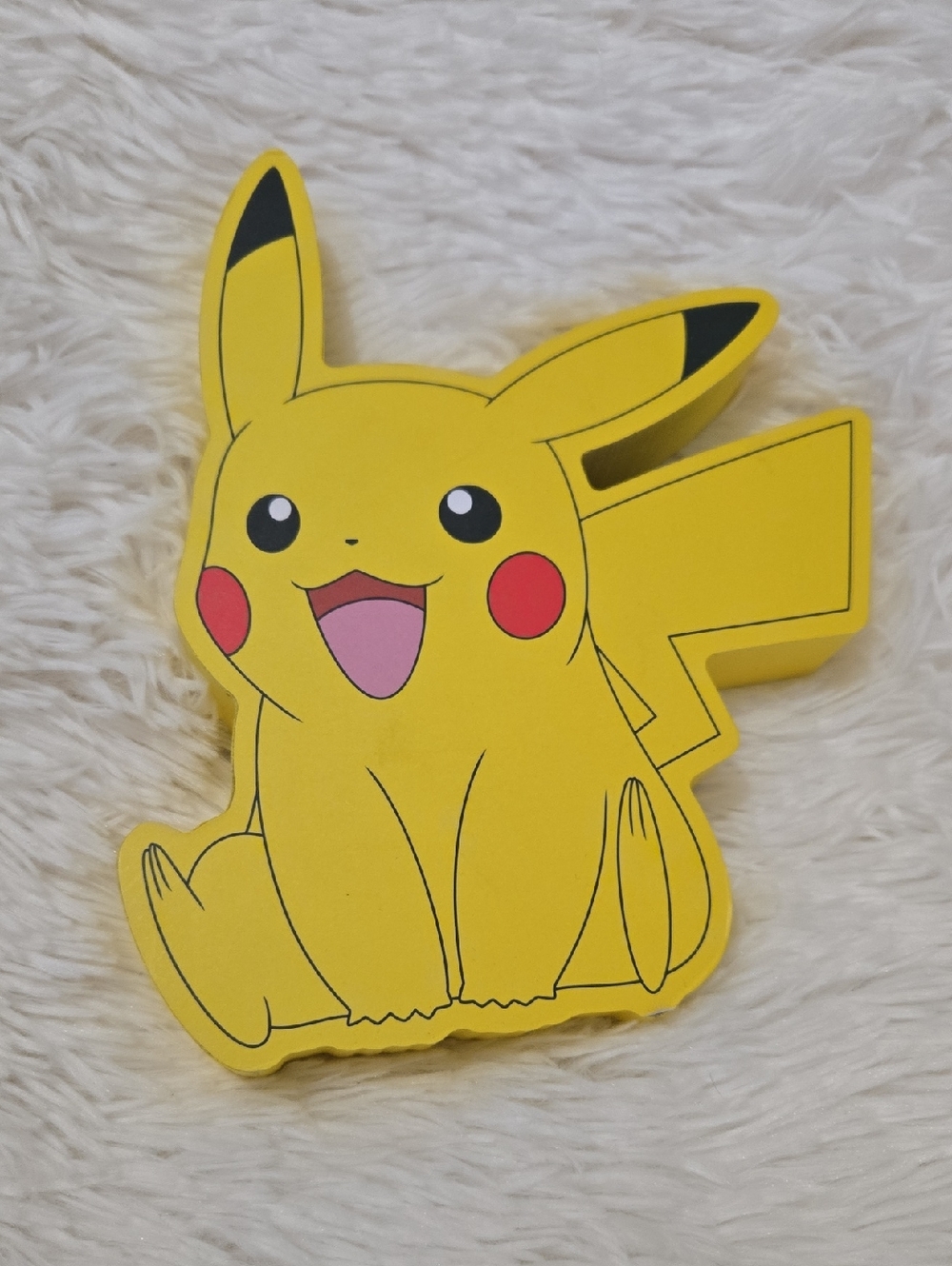 Pikachu Wooden Decor by Game Freak